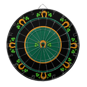 Shamrocks And Harps Dartboard