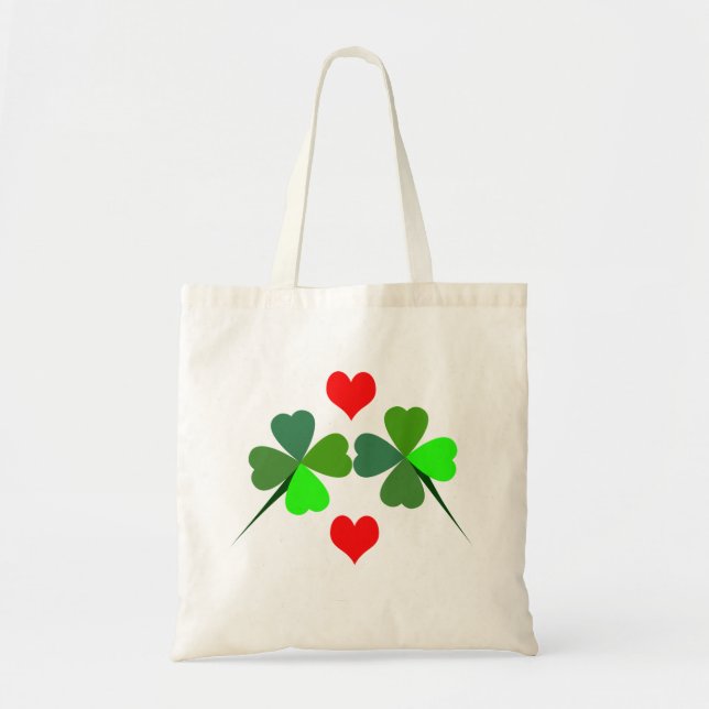 Shamrocks and Hearts Bag (Front)