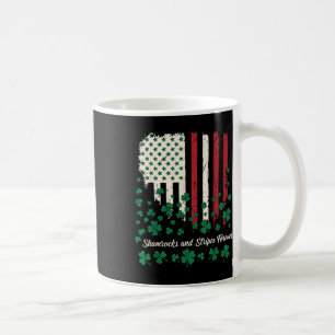 Shamrocks And Stripes Forever - Patriotic Irish-am Coffee Mug