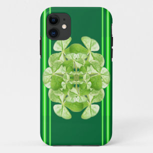 Shamrocks by Kenneth Yoncich iPhone 11 Case