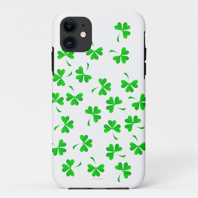 Shamrocks Case-Mate iPhone Case (Back)