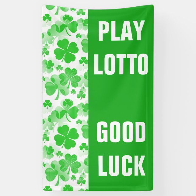Shamrocks / Clover Tattoos pattern + your ideas Banner (Vertical)