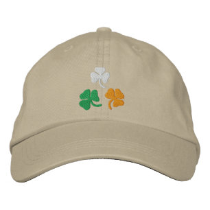 Shamrocks Embroidered Hat