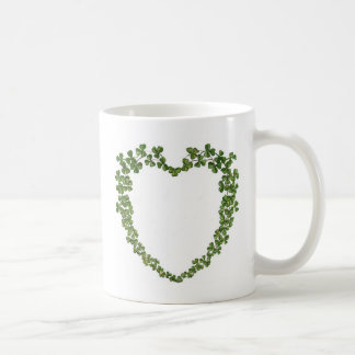 Shamrocks Heart Coffee Mug