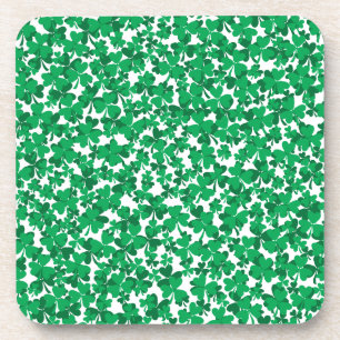 shamrocks, Ireland, Irish, proud to be Irish Coaster