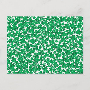 shamrocks, Ireland, Irish, proud to be Irish Postcard