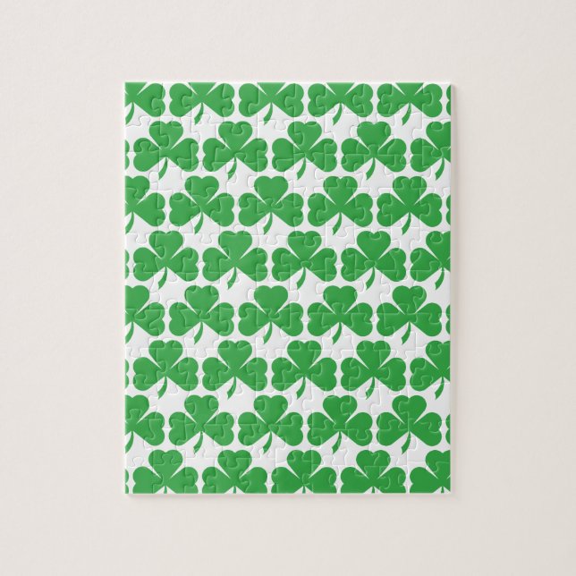 SHAMROCKS! JIGSAW PUZZLE (Vertical)
