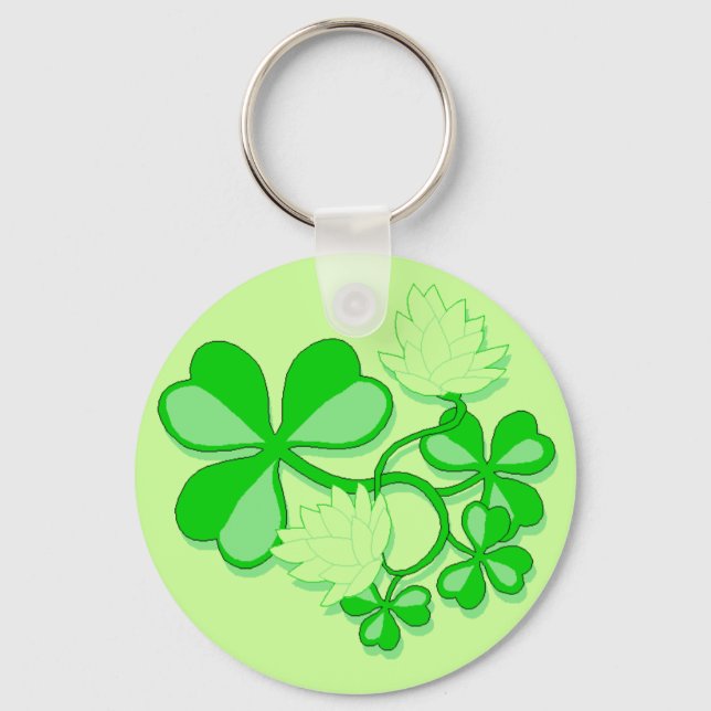 Shamrocks Key Chain (Front)