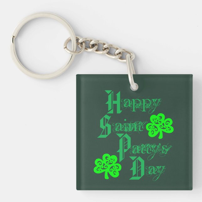 SHAMROCKS KEY RING (Front)