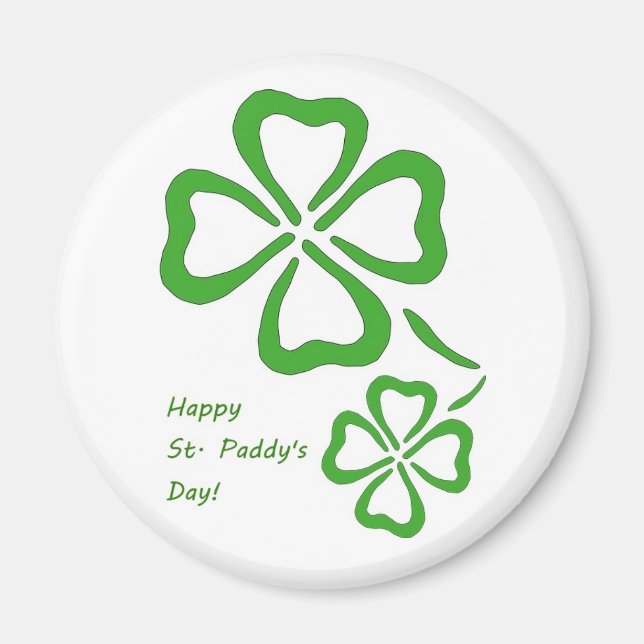 Shamrocks Magnet (Front)