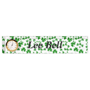 Shamrocks Nameplate