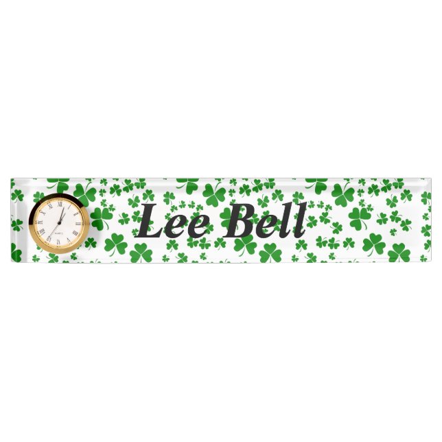 Shamrocks Nameplate (Front)