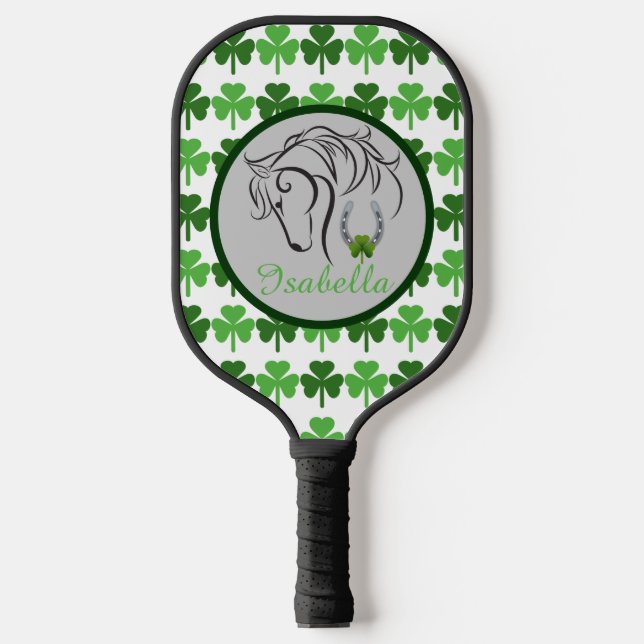 Shamrocks Pickleball Paddle (Front)