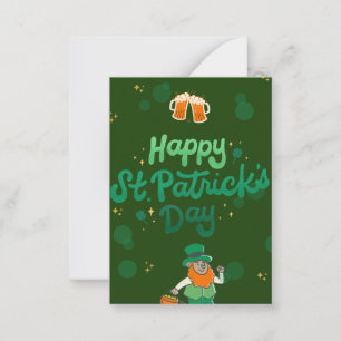 "Shamrocks & Shenanigans: A St. Patrick's Day Card