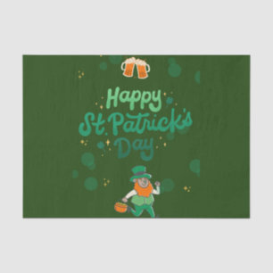 "Shamrocks & Shenanigans: A St. Patrick's Day Tissue Paper
