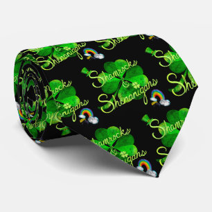 Shamrocks & Shenanigans Neck Tie