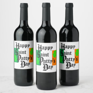 SHAMROCKS WINE LABEL