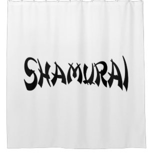 SHAMURAI SHOWER CURTAIN