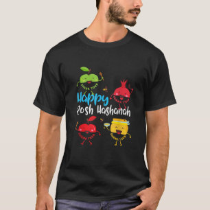 Shana Tova Gift Saying Happy Rosh Hashanah Jewish T-Shirt