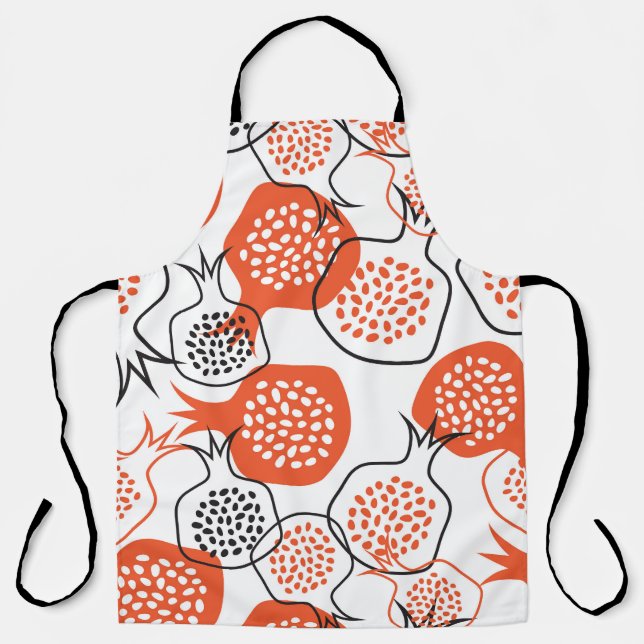 SHANA TOVA: Pomegranate Card Apron (Front)