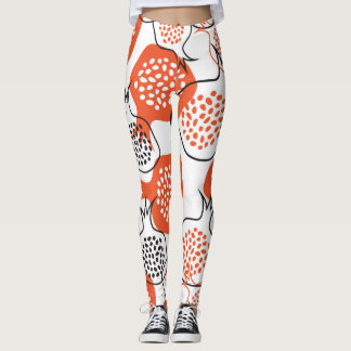 SHANA TOVA: Pomegranate Card Leggings