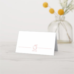Shana Tova Rosh Hashana Apple Place Card