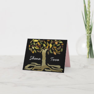 Shana Tova Tree of Life Card