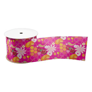 Shanah Tovah festival Party decoration Satin Ribbon