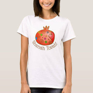 Shanah tovah Festive Pomegranate T-Shirt