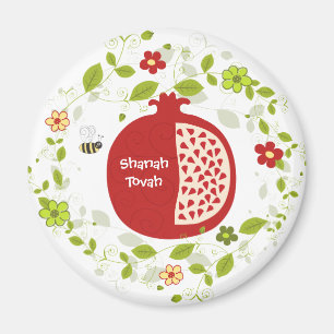 Shanah Tovah Rosh Hashanah Jewish New Year Magnet