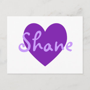 Shane in Purple Postcard