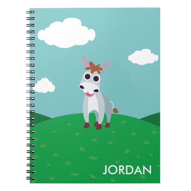 Shane the Donkey Notebook (Front)