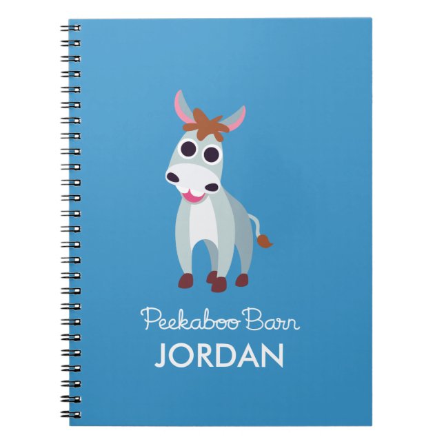 Shane the Donkey Notebook (Front)