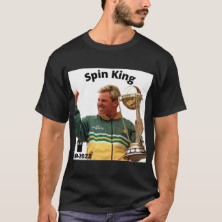 Shane Warne Cricket Player - Spin King       T-Shirt