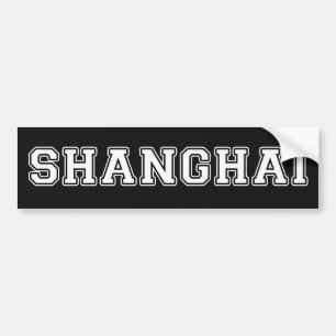 Shanghai Bumper Sticker