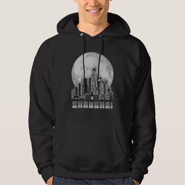 Shanghai China Full Moon Hoodie (Front)