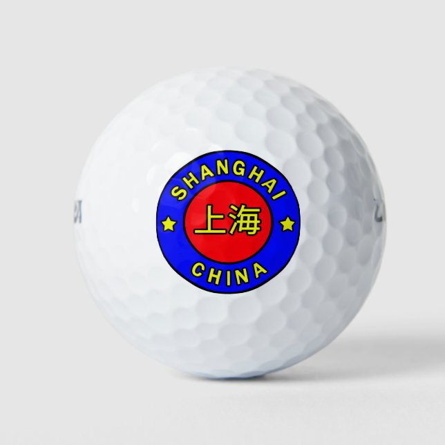 Shanghai China Golf Balls (Front)