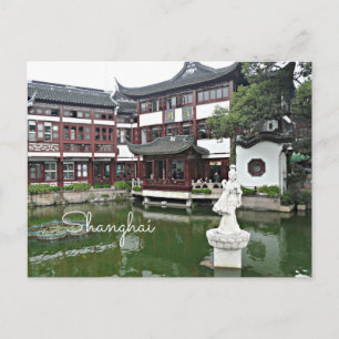 Shanghai, China - Old Town Postcard