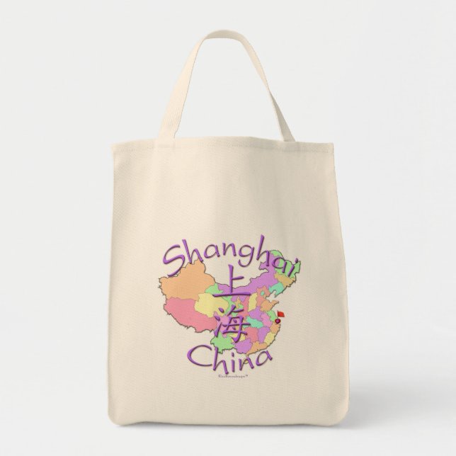 Shanghai China Tote Bag (Front)