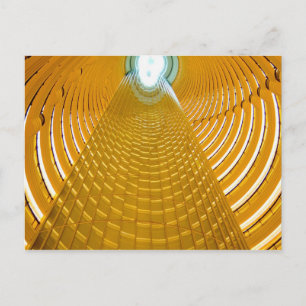 Shanghai China wonderful abstract of Oriental Postcard