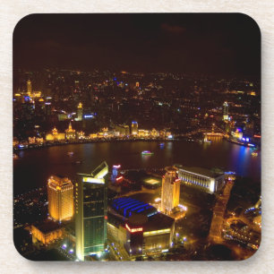 Shanghai China wonderful skyline with modern Coaster