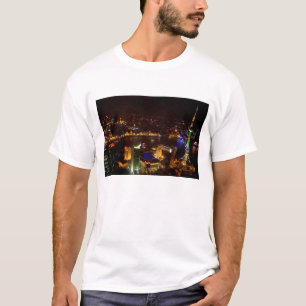 Shanghai China wonderful skyline with modern T-Shirt