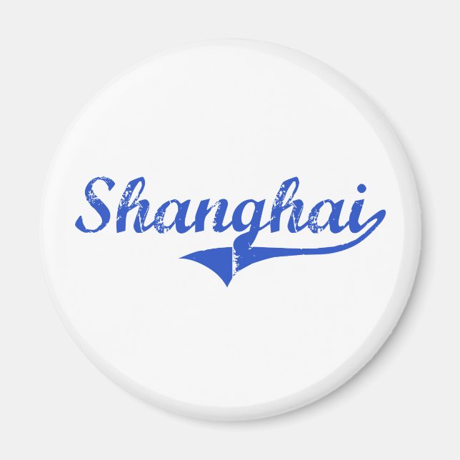 Shanghai City Classic Magnet (Front)