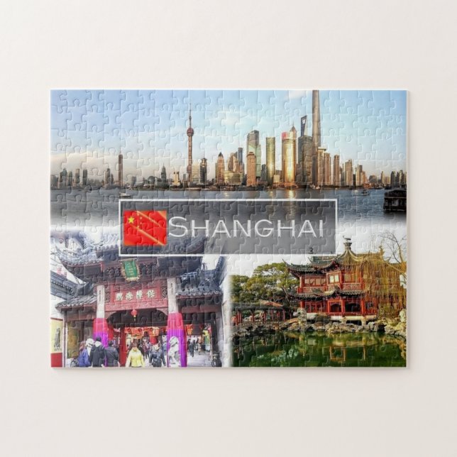 Shanghai - jigsaw puzzle (Horizontal)