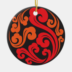 Shanghai Moon Chinese Bistro & Bar 05 Ceramic Ornament