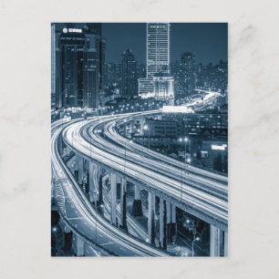 Shanghai Overpass 1 postcard