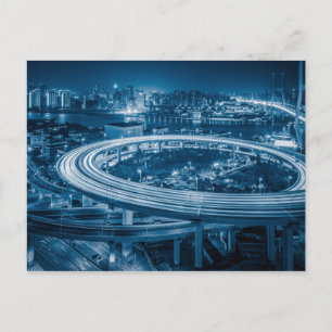 Shanghai Overpass 3 postcard