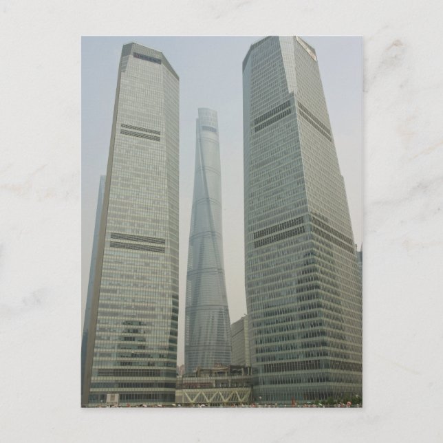 Shanghai Tower -Lujiazui, Pudong - Shanghai, China Postcard (Front)