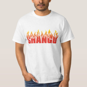 Shango name and flames 02 T-Shirt