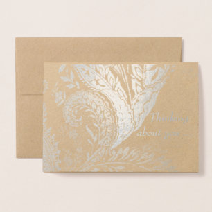 "Shangri La" Standard Foil Thinking About You Card